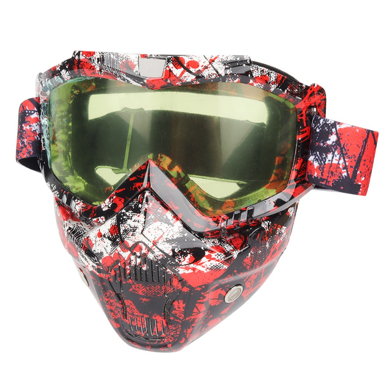 Mountain Biking Helmet - Motorcycle goggles, masks, off-road motorcycle breathable