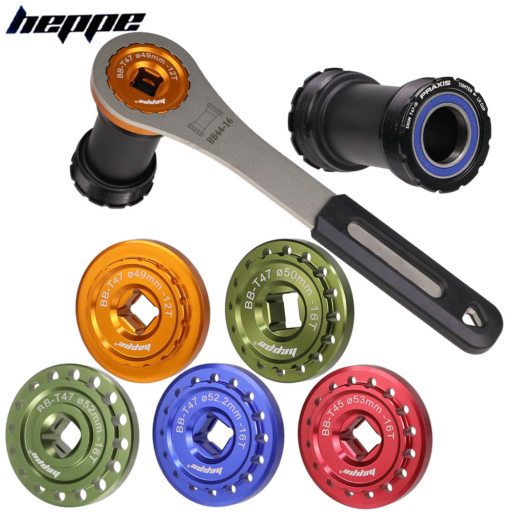 Bottom Bracket Press - HEPPE Bicycle T47 Bottom Bracket Installation
