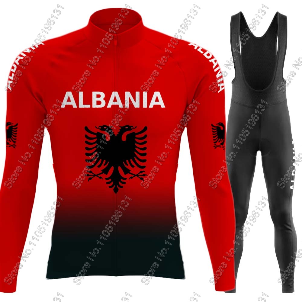 Mountain Biking Uniform - Albania National Team 2026 Cycling Jersey