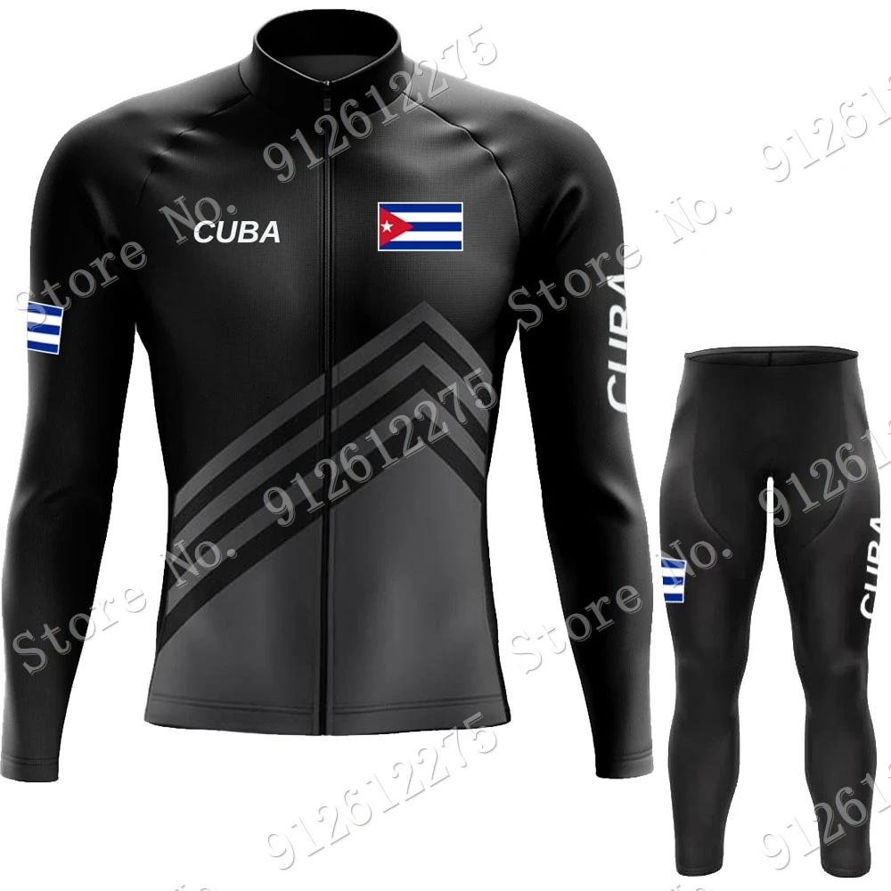 Cuba Cycling Jersey Set Cyclin - Mountain Biking Uniform ulasan dan harga