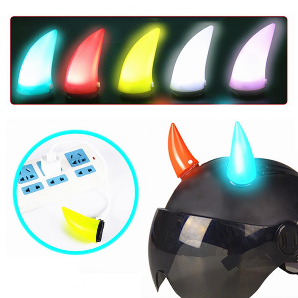 Motorcycle Helmet Devil Horns  - Mountain Biking Helmet ulasan dan harga