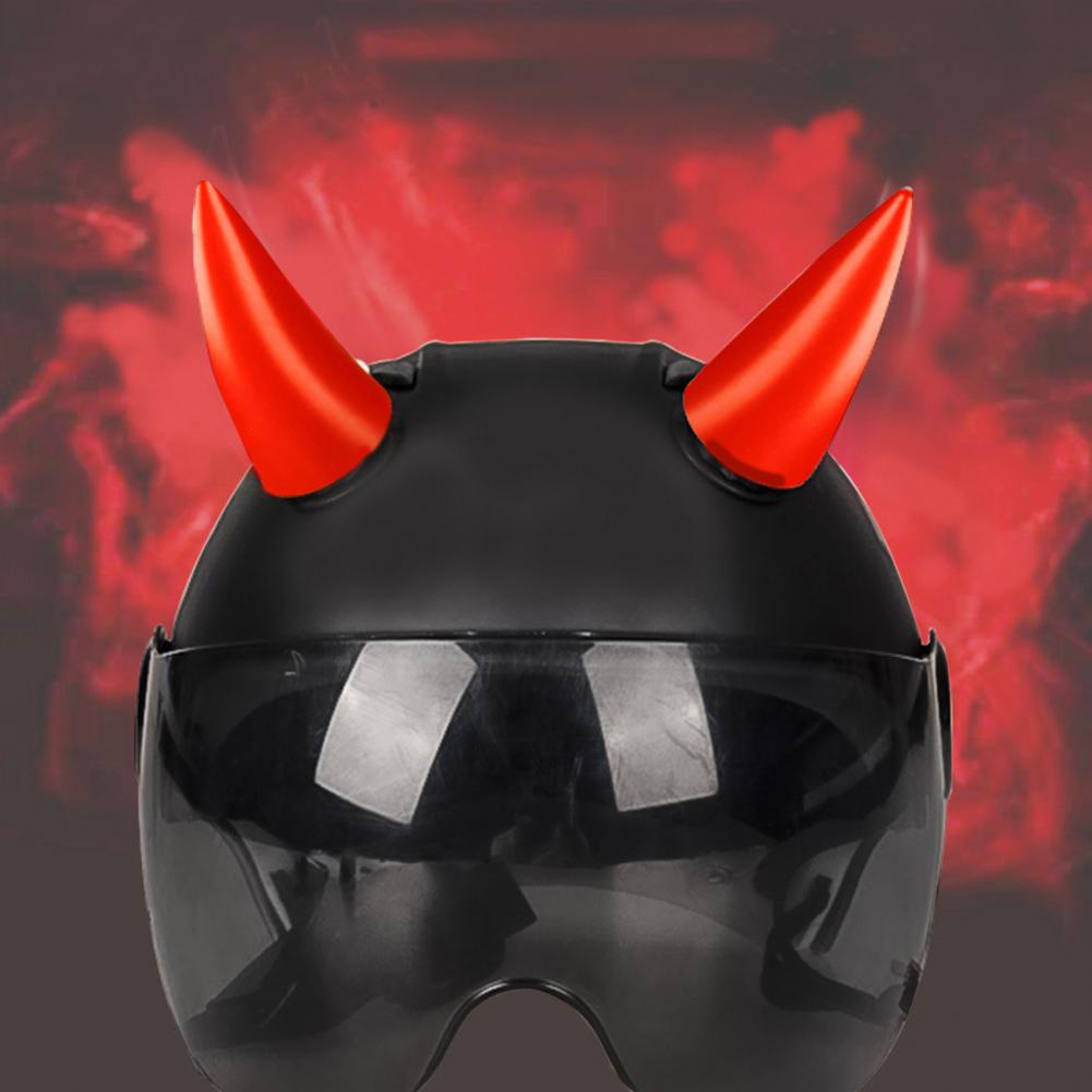 Motorcycle Helmet Devil Horns  - Mountain Biking Helmet ulasan dan harga