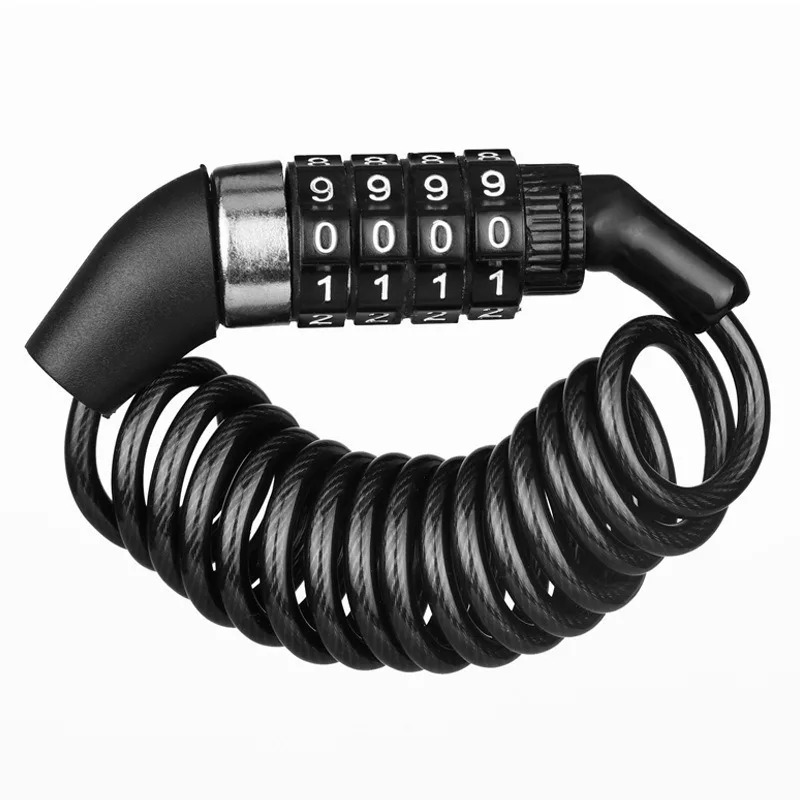 Bicycle Lock Bike Mini 4 Digit - Mountain Biking Helmet ulasan dan harga