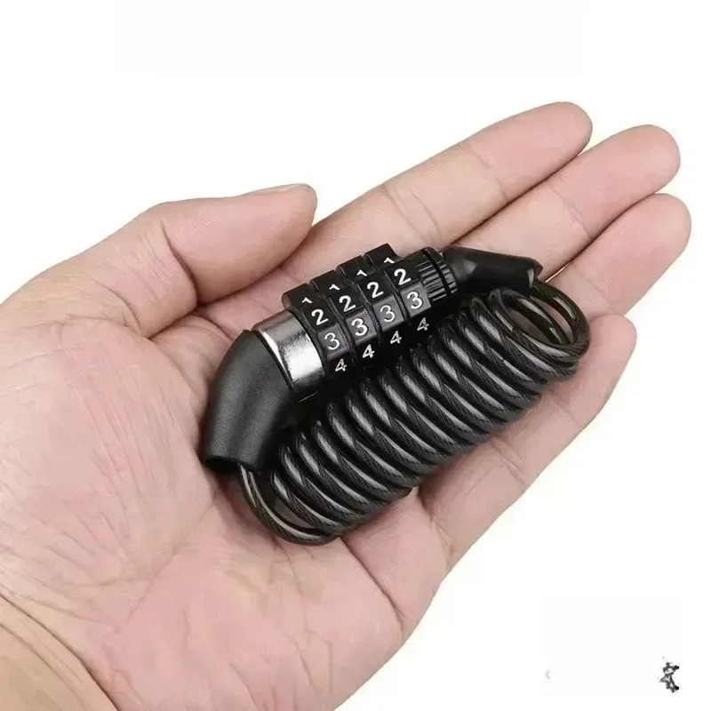 Bicycle Lock Bike Mini 4 Digit - Mountain Biking Helmet ulasan dan harga