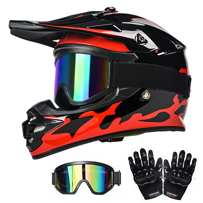 Dot Certified Children's Motor - Mountain Biking Gloves ulasan dan harga