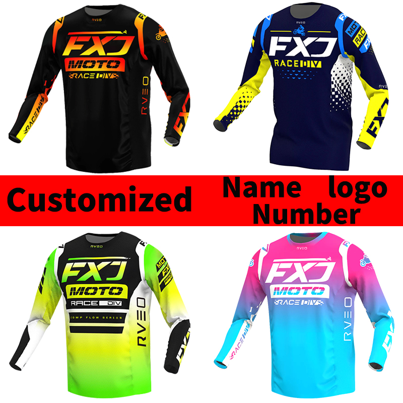 FXJ Motocross jersey Off road  - Mountain Biking Trails ulasan dan harga