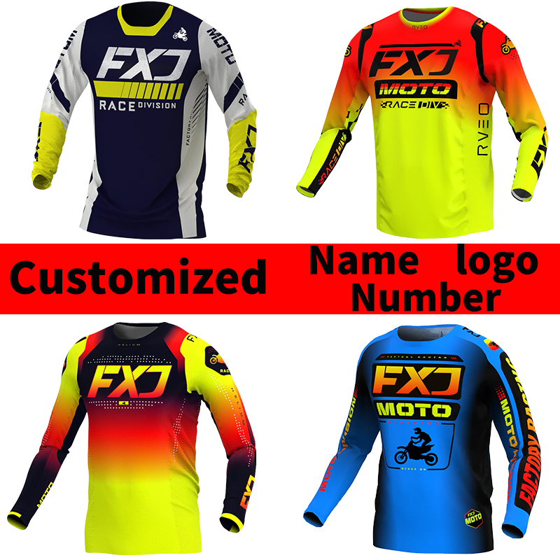 FXJ Motocross jersey Off road  - Mountain Biking Trails ulasan dan harga