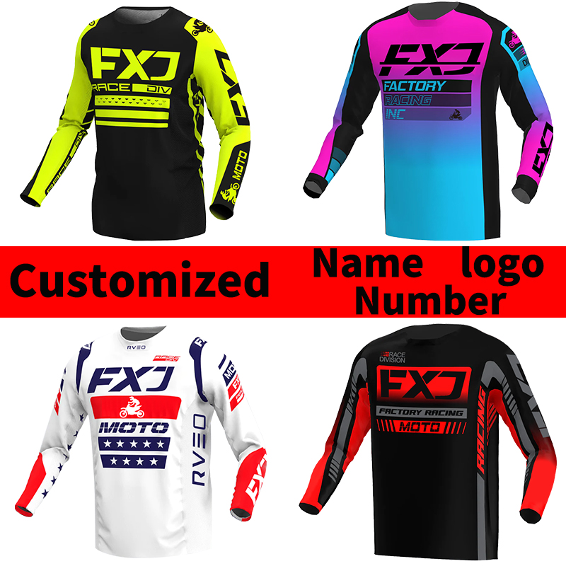FXJ Motocross jersey Off road  - Mountain Biking Trails ulasan dan harga