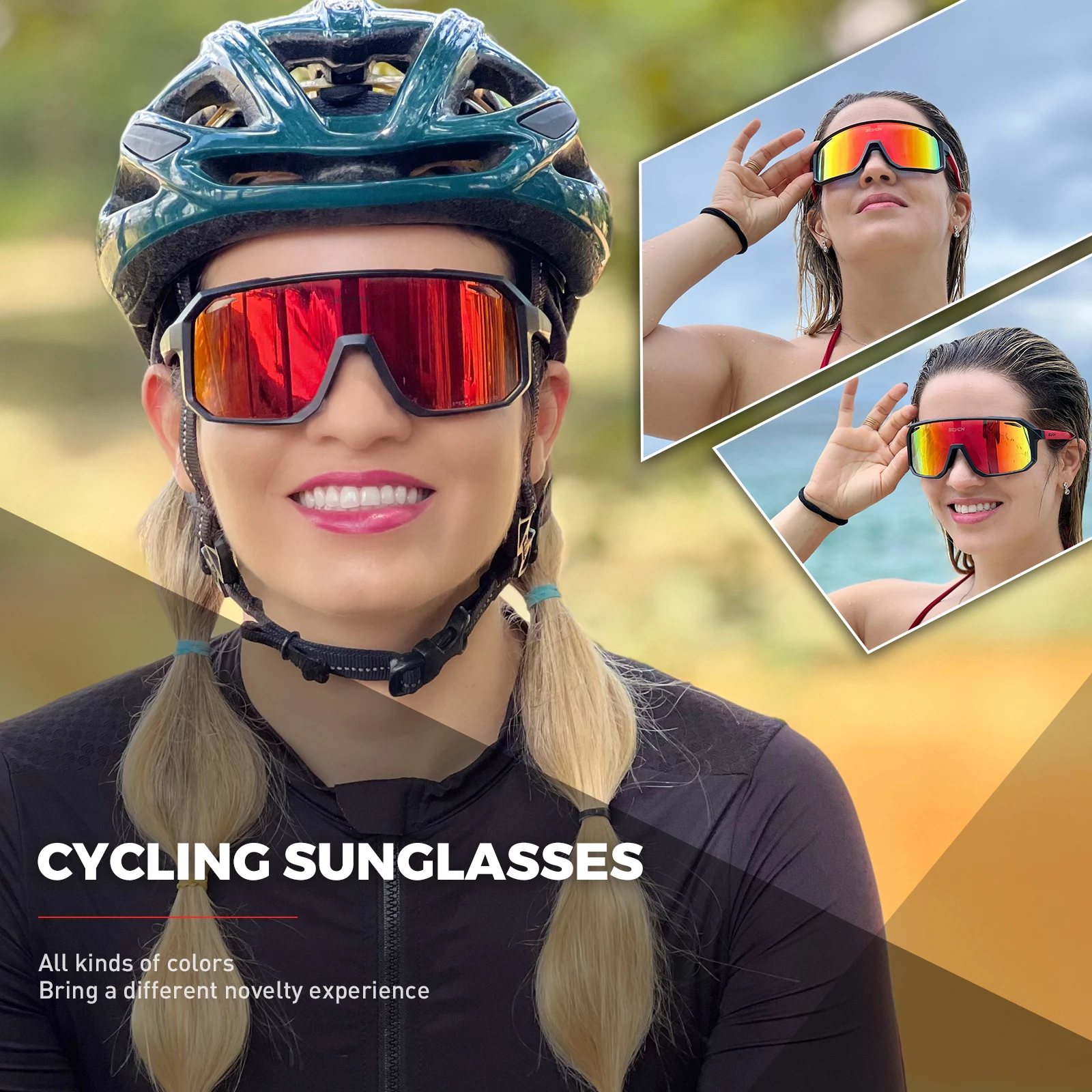 SCVCN New Cycling Sunglasses M - Mountain Biking Glasses ulasan dan harga