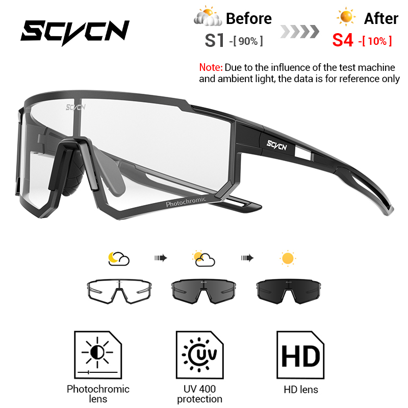 SCVCN New Outdoor Photochromic - Mountain Biking Glasses ulasan dan harga