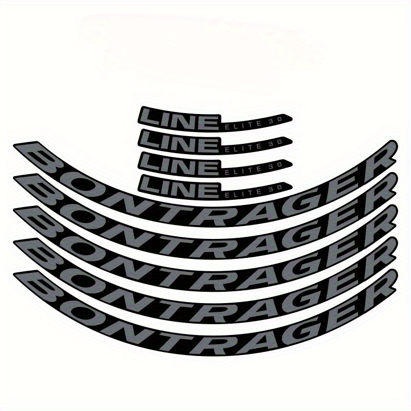9Pcs 2D Helmet Stickers Bontra - Mountain Biking Helmet ulasan dan harga