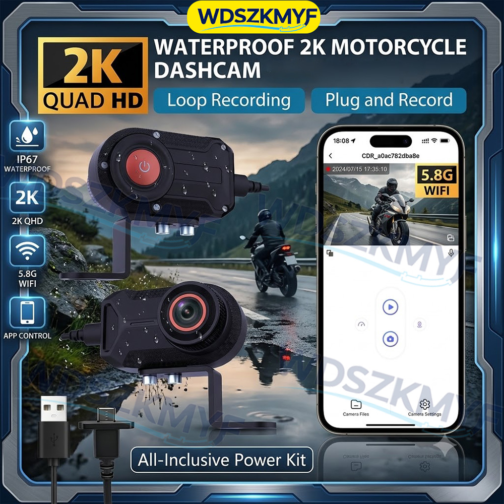 2K 30fps Motorcycle Dash Cam D - Mountain Biking Helmet ulasan dan harga