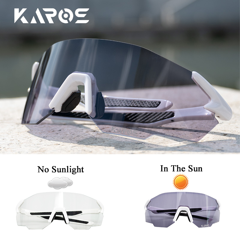 KAROS Photochromic Cycling Gla - Mountain Biking Glasses ulasan dan harga